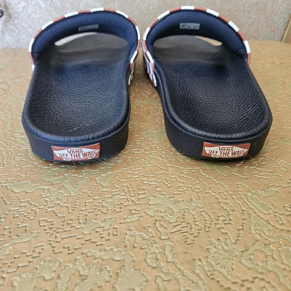 Vans checkerboard slide sandal mens 8 or womens 9.5 - Picture 3 of 6